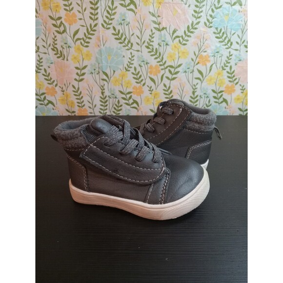 🌍5/$10🌏 Wonder Nation Size 4 High Top Sneakers - Picture 9 of 11